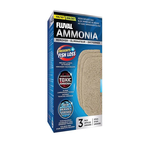 FLUVAL 107/207 İÇİN AMONYAK REMOVER 3 LÜ PAKET015561102575