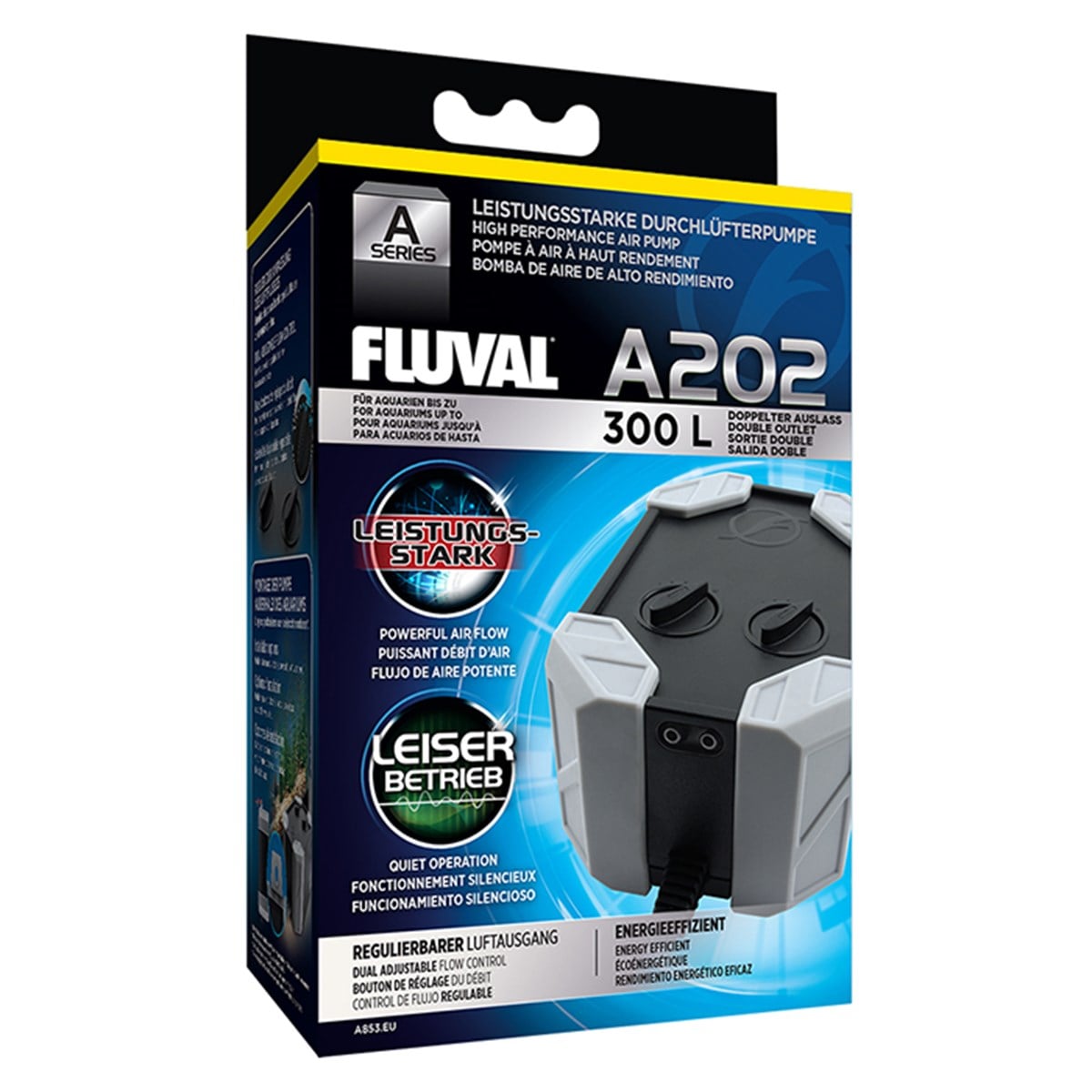 FLUVAL AİR 202 HAVA MOTORU ÇİFT ÇIKIŞLI015561014168