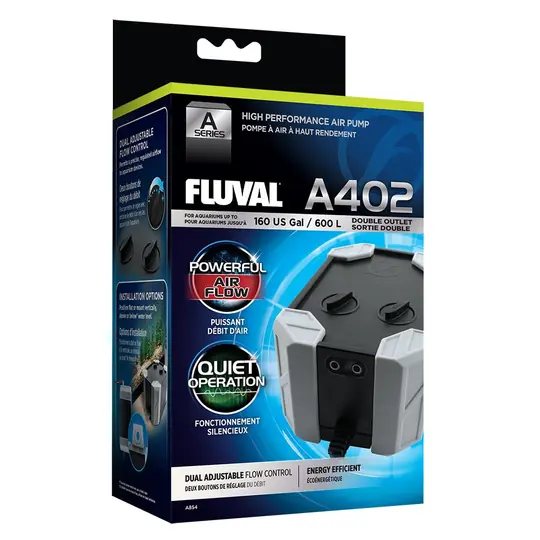FLUVAL AİR 402 HAVA MOTORU ÇİFT ÇIKIŞLI015561014175