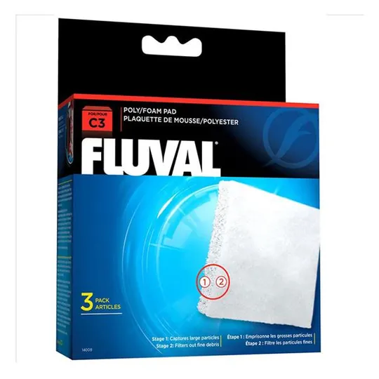 Fluval C3 Filtre Süngeri (3 Lü)015561140096