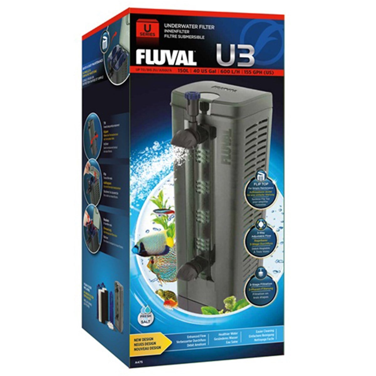 FLUVAL U3 İÇ FİLTRE 150 L AKV İÇİN015561104753