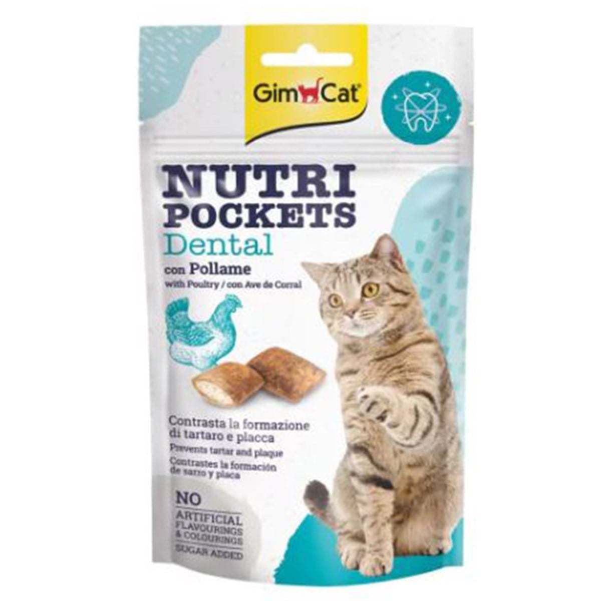 GC NUTRIPOCKETS DENTAL TAVUKLU 60GR4002064418285