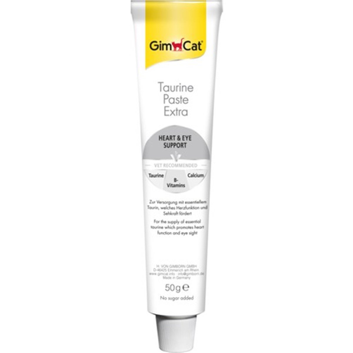 GIMCAT KEDI MACUNU TAURIN PASTE EXTRA 50GR4002064402109