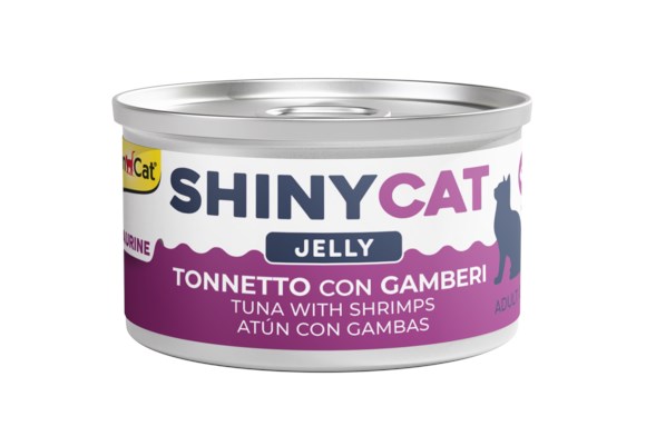 GimCat ShinyCat Ton Balıklı ve Karidesli Jöleli Kedi Konservesi 70 gr4002064413099