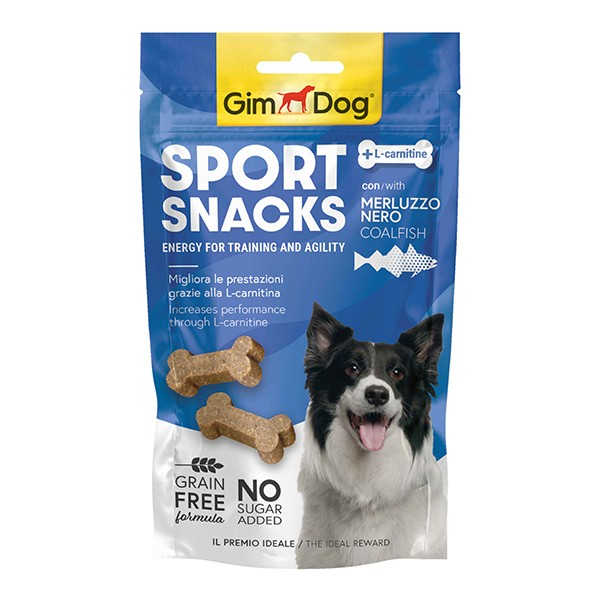 GİMDOG SPORTSNACKS COALFİSH BALIKLI ÖDÜL TABLETİ 60 GR4002064500188