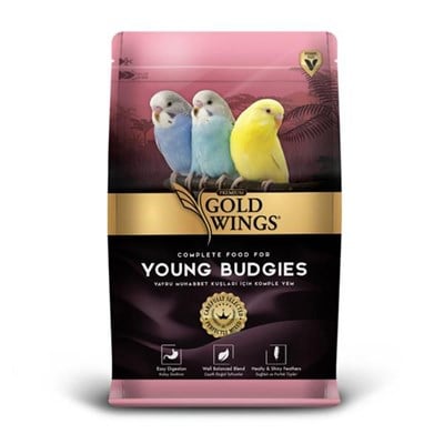 GOLD WİNGS PREMİUM YAVRU MUHABBET KUŞU YEMİ 1 KG