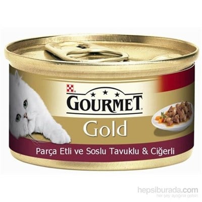 GOURMET GOLD PARÇA ETLI VE SOSLU SIĞIR ETLI
