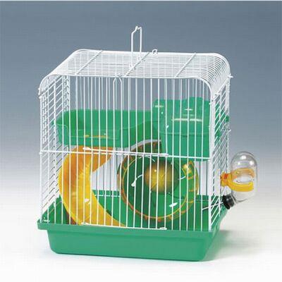 HAMSTER KAFESİ YEŞİL BEYAZ 23X17X251830000345608
