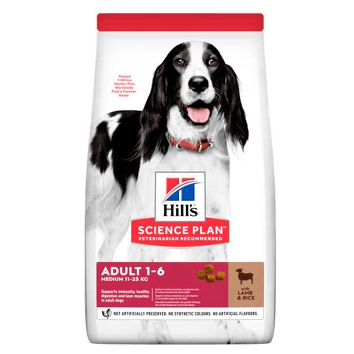 HİLLS KUZU ETLİ YETİŞKİN KÖPEK MAMASI 14 KG052742025865