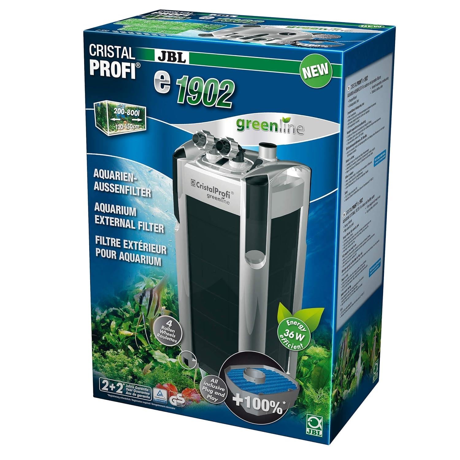 JBL CP E1902 GREENLINE DIŞ FİLTRE 1900L/S 111-602844014162602848