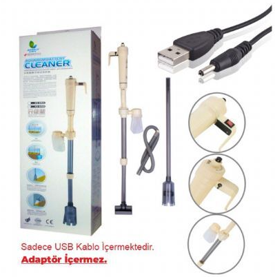 JENECA ADAPTÖRLÜ VE PİLLİ DİP SÜPÜRGESİ SİFON6948344941891