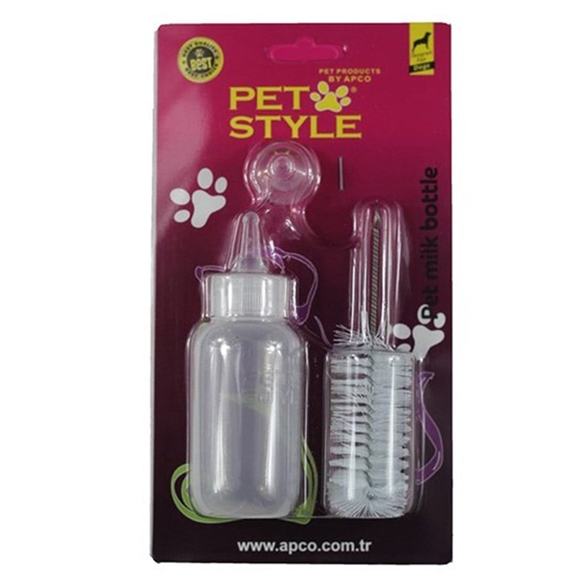 KEDİ KÖPEK BİBERON PET STYLE FIRÇALI8697458623459