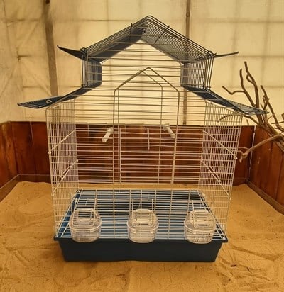 KUŞ KAFESİ 6 ( ÇİFT ÇATI )