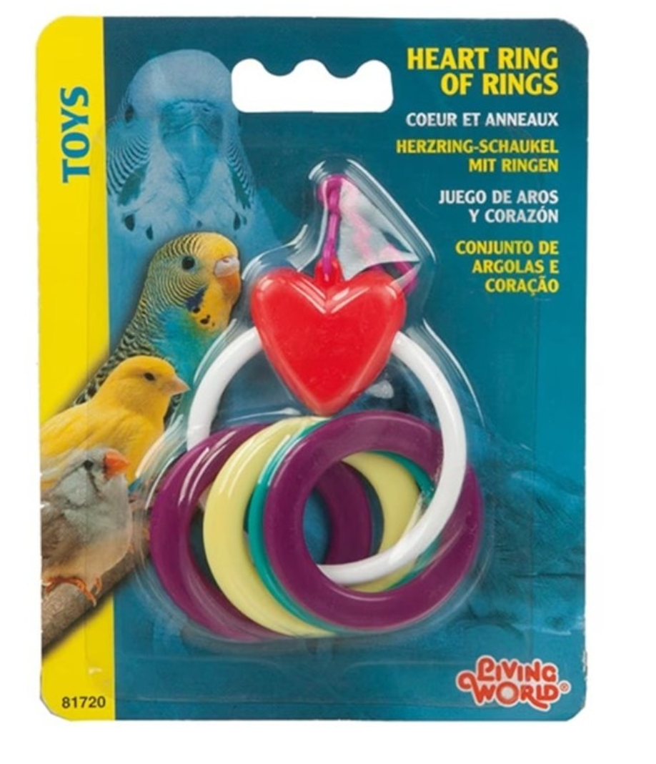 LİVİNG WORLD HALKALI PLASTİK KUŞ OYUNCAĞI080605817203