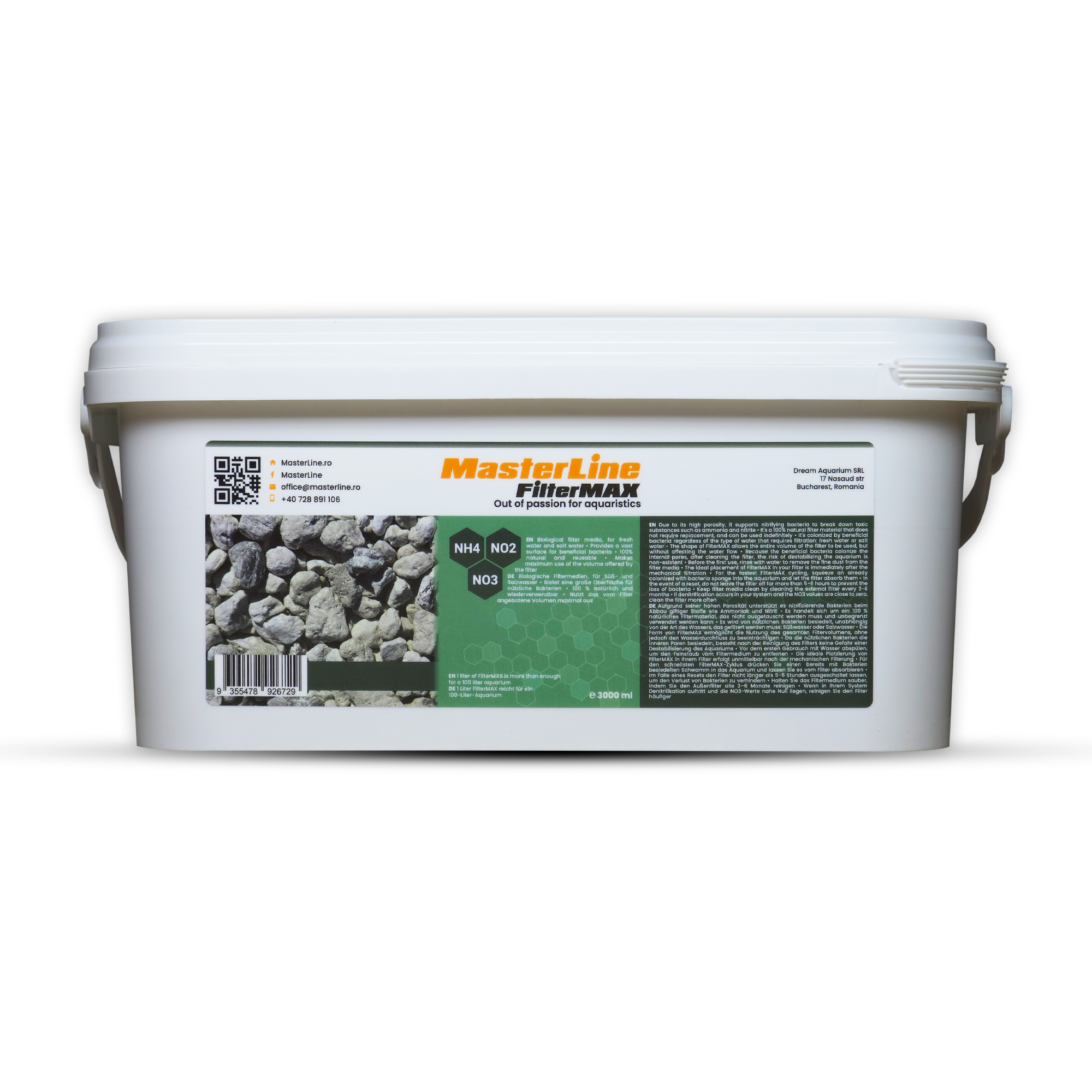Masterline Filtermax 3000 ml9355478926729
