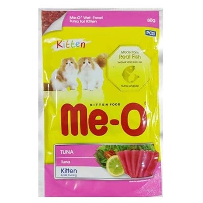 ME-O JÖLE İÇİNDE POUCH TON BALIKLI YAVRU KEDİ KONSERVESİ 80GR