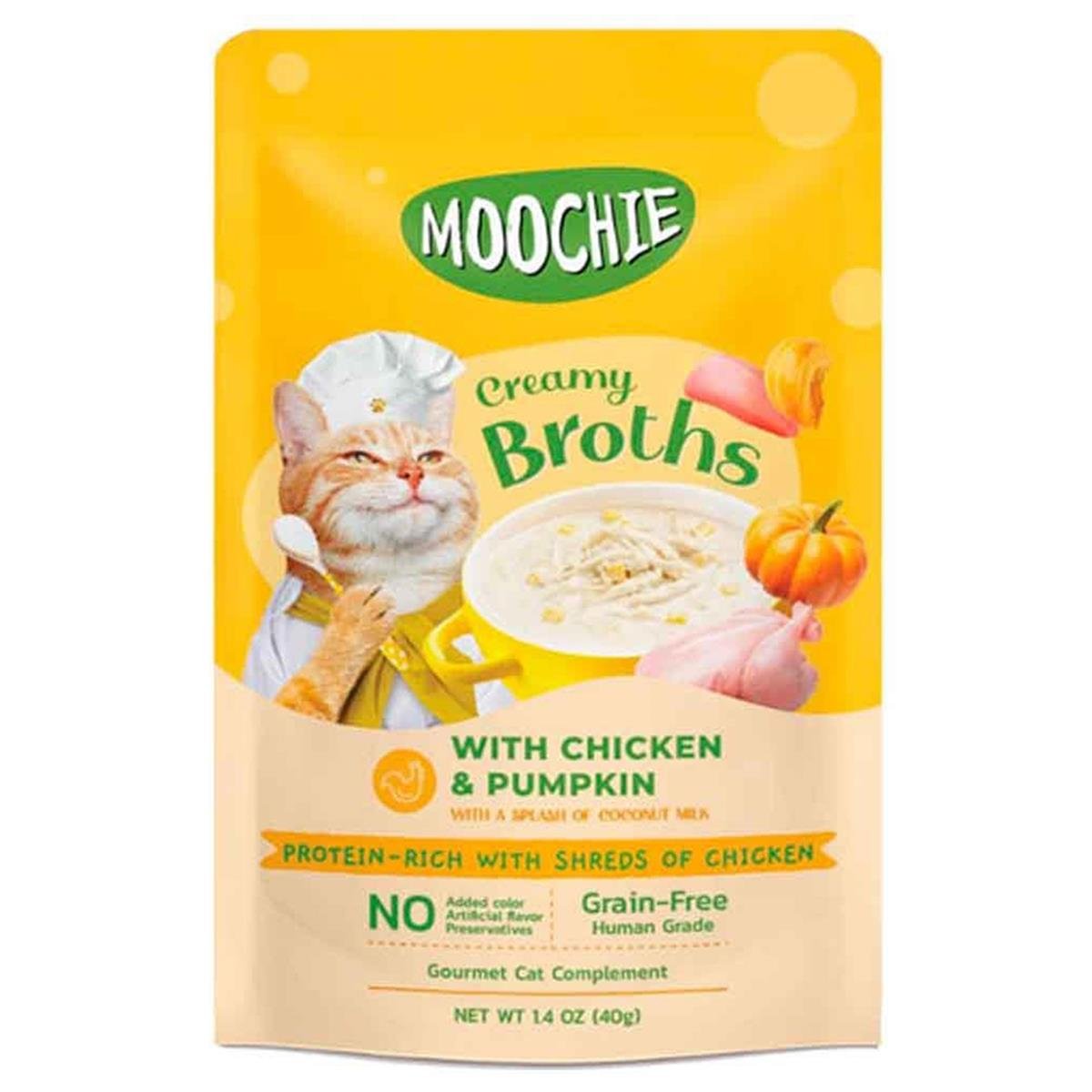 MOOCHİE ÇORBA KEDİ ÖDÜLÜ TAVUK-BALKABAĞI 40 GR8859710201977