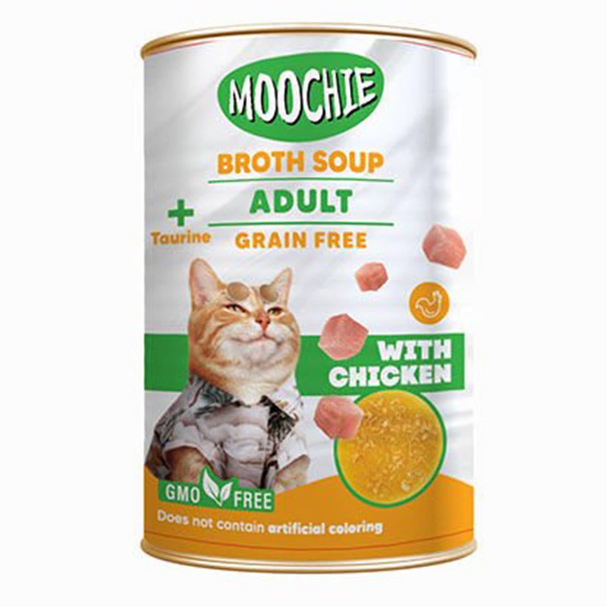 MOOCHİE ET SUYU ÇORBA TAVUKLU YET. KEDİ 135 ML8859710205661