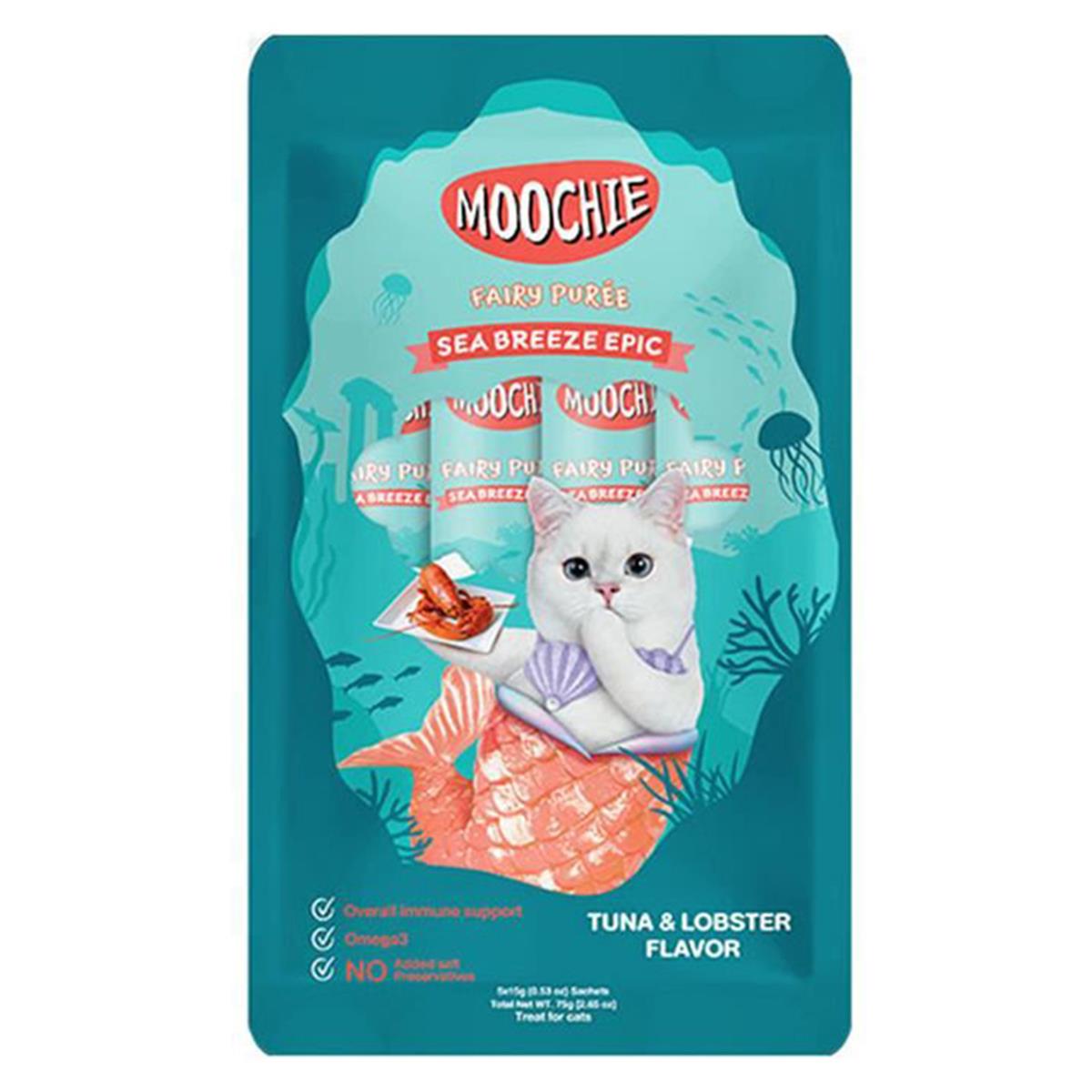 MOOCHIE TUNA&LOBSTER FLAVOR 5 X 15 GR8859710201687