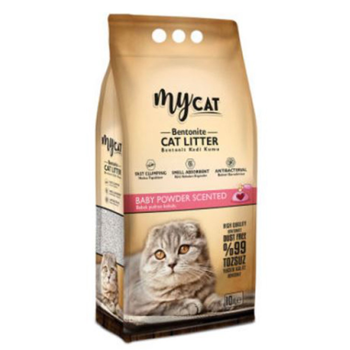 MYCAT KEDİ KUMU PUDRA 10LT8681030129545