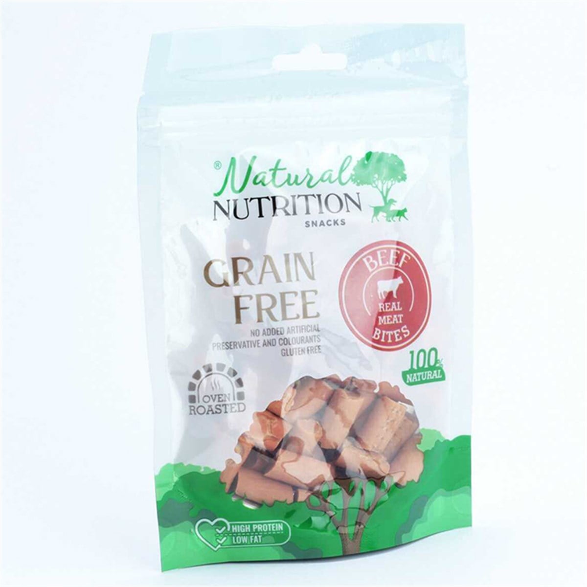 NATURAL NUTRİTİON BİFTEK ETİ MİNİK TANELER KÖPEK ÖDÜLÜ 75 GR8683497000504