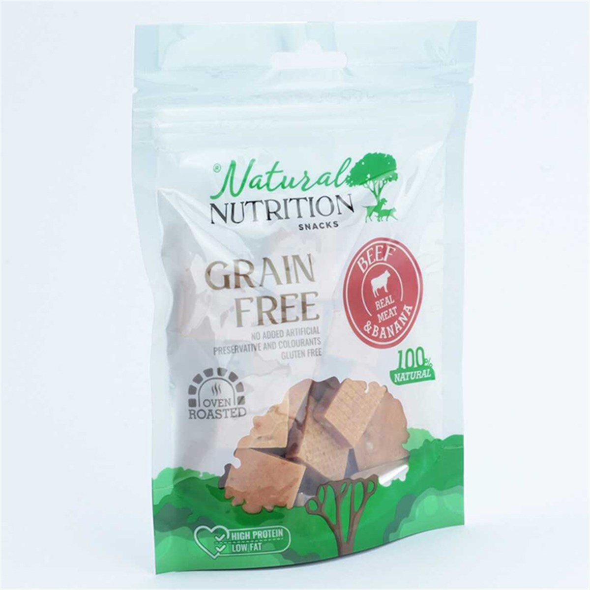 NATURAL NUTRİTİON BİFTEK ETİ VE MUZLU KÖPEK ÖDÜLÜ 75 GR8683497000498