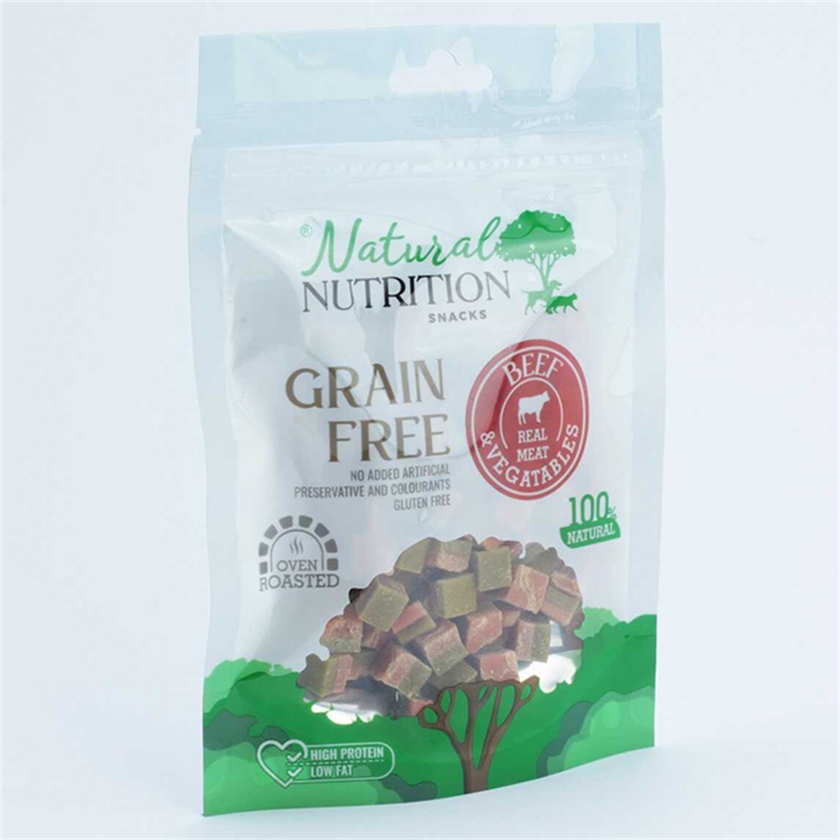 NATURAL NUTRİTİON BİFTEK ETİ VE SEBZELİ KÖPEK ÖDÜLÜ 75 GR8683497000528