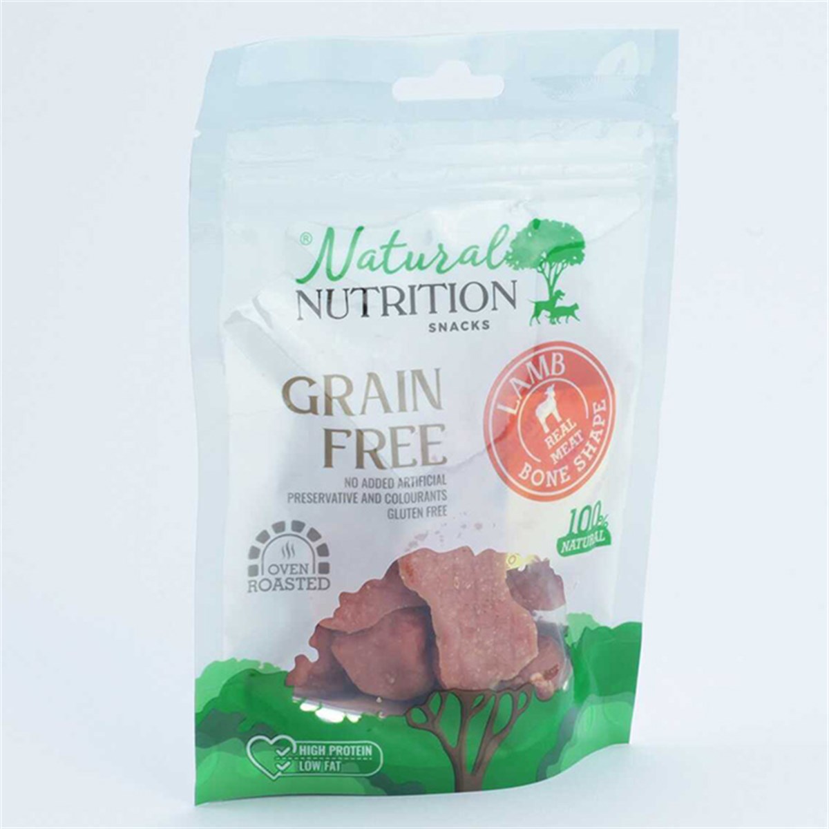 NATURAL NUTRİTİON KUZU ETİ KEMİK ŞEKİLLİ KÖPEK ÖDÜLÜ 75 GR8683497000559