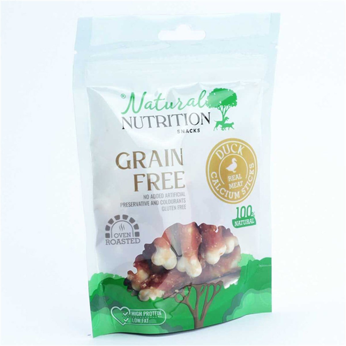 NATURAL NUTRİTİON ÖRDEK ETİ KALSİYUM KEMİK KÖPEK ÖDÜLÜ 75 GR8683497000481