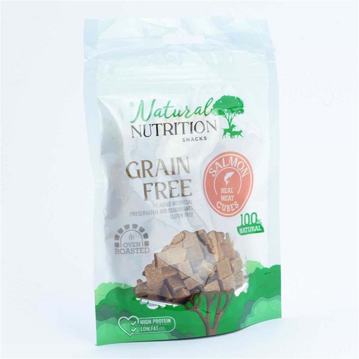 NATURAL NUTRİTİON SOMON ETİ KÜPLERİ KÖPEK ÖDÜLÜ 75 GR8683497000580