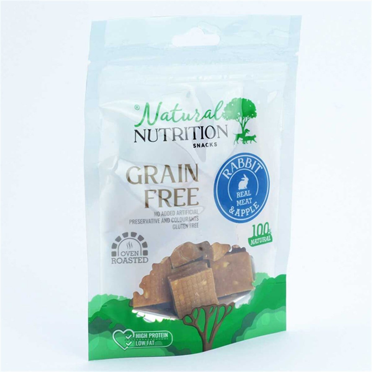 NATURAL NUTRİTİON TAVŞAN ETİ VE ELMALI KÖPEK ÖDÜLÜ 75 GR8683497000573