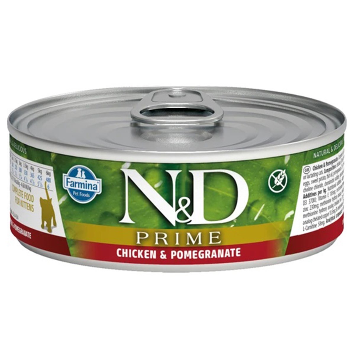N&D PRIME TAVUK & NAR KEDİ KONSERVESİ 80 GR8606014102055