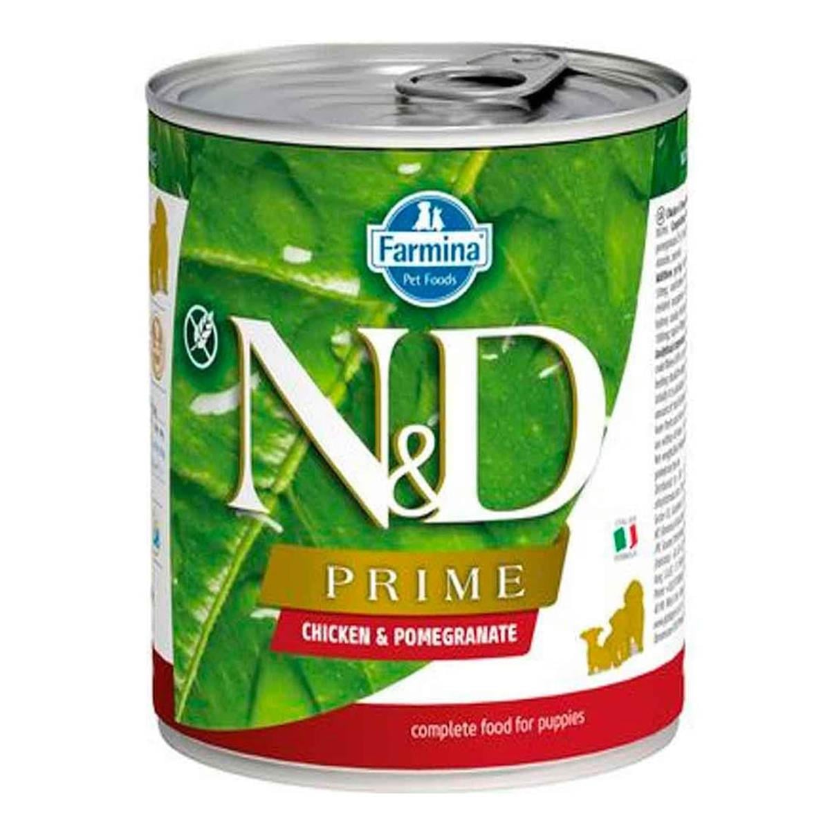 N&D PRİME TAVUK VE NARLI YAVRU KÖPEK KONSERVE MAMASI 285 GR8606014102512