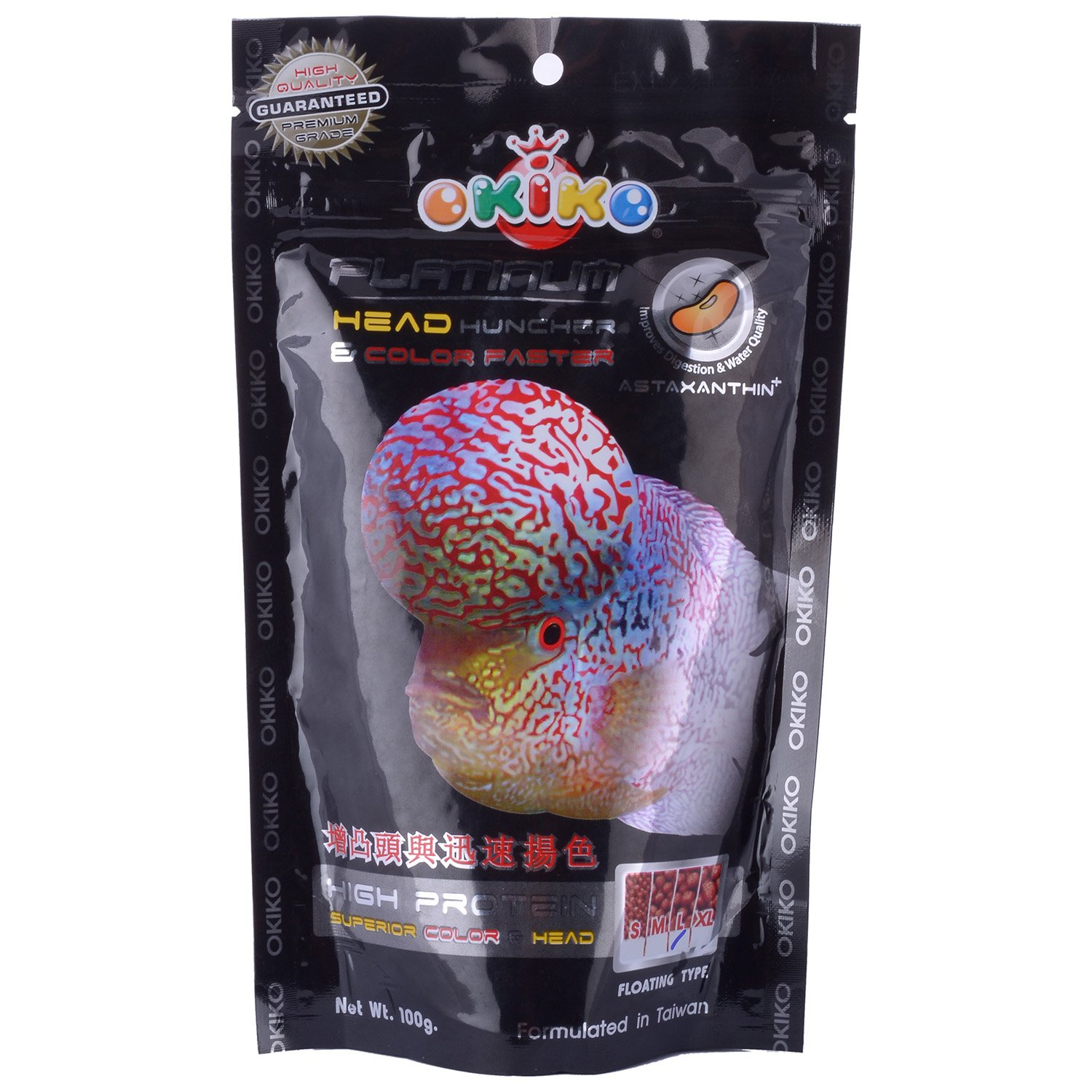 OKİKO FLOWERHORN HEAD HUNCHER 100 GR8857110850849
