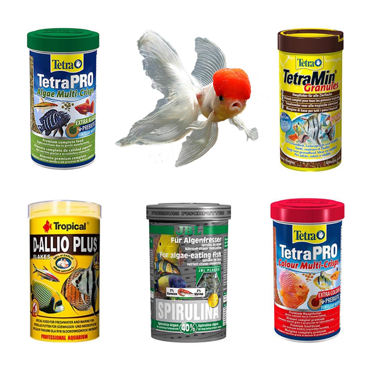 Oranda Balıklarına Özel Yem Paketi (AÇIK YEM)Orandapaket