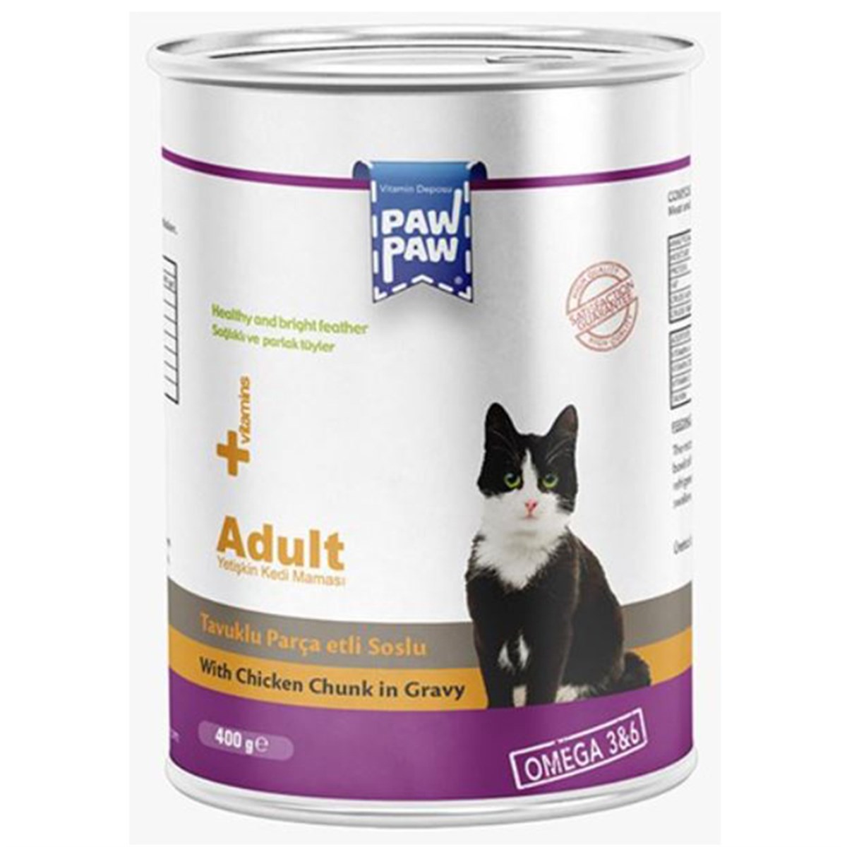 PAW PAW KEDİ TAVUKLU 400 GR8681692801025