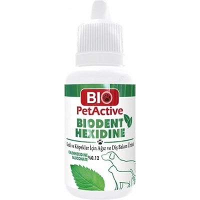 PET ACTİVE KEDİ VE KÖPEKLER İÇİN AĞIZ BAKIM SOLÜSYONU 50 ML