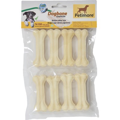 PETIMORE NATUREL PRES KÖPEK KEMİĞİ 7 CM 8 Lİ PAKET