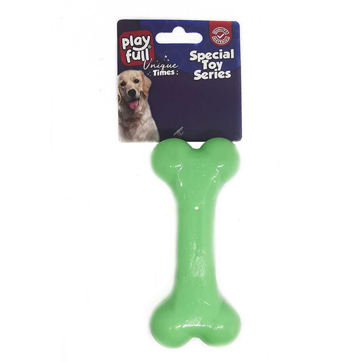 PF-4019-PLAYFULL KEMİK ŞEKLİNDE KÖPEK OYUNCAĞI 11X5 CM8683497040197