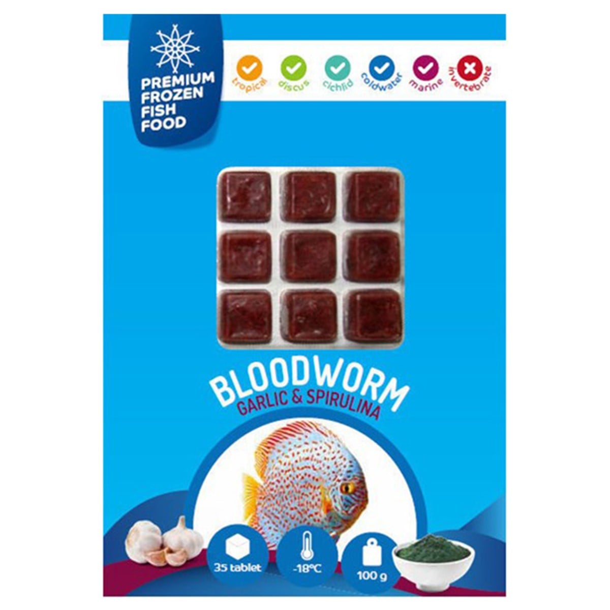 RDM DONDURULMUŞ YEM BLOODWORM6939090300117