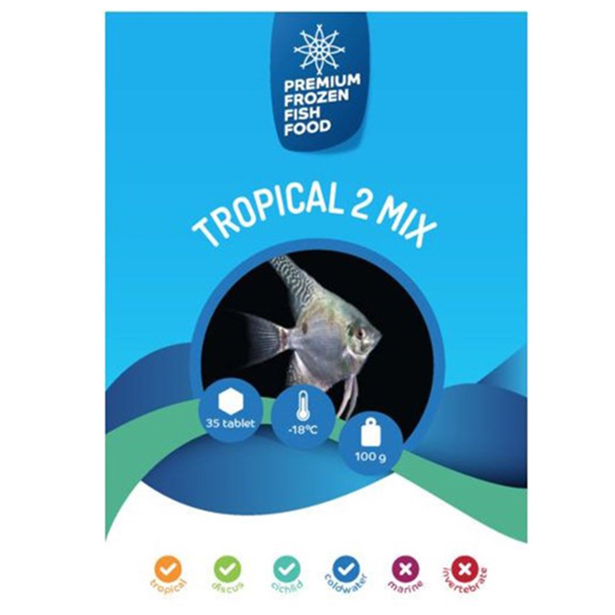 RDM DONDURULMUŞ YEM TROPİCAL 2 MİX6939090300124