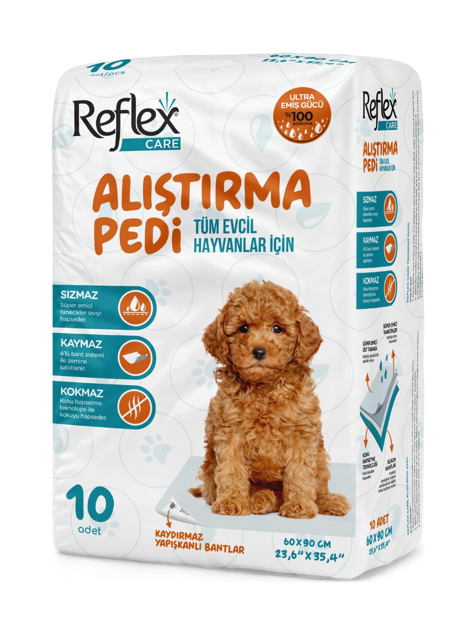 REFLEX CARE ALIŞTIRMA PEDİ 60*90 CM 10 LU8698995035804