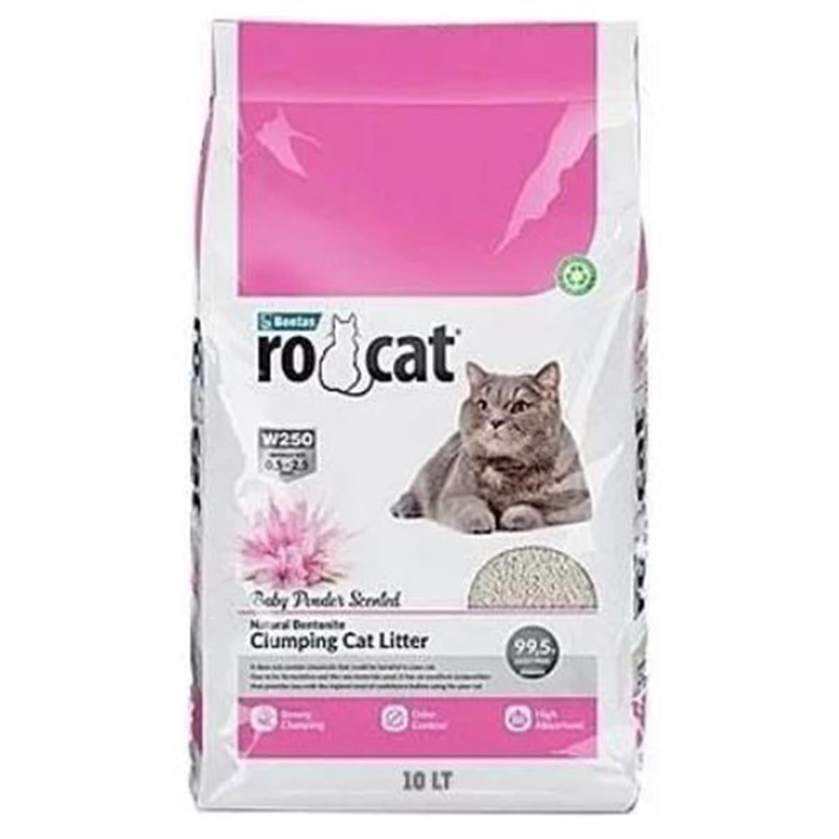 ROCATT BEBEK PUDRALI KEDİ KUMU 10 LT8699245858266