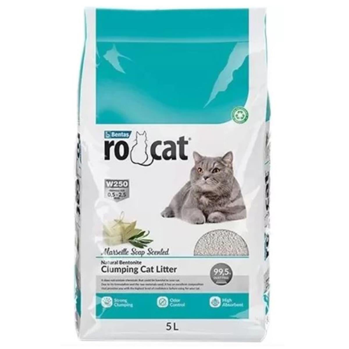 ROCATT MARSİLYA SABUNLU KEDİ KUMU 5 LT8699245858228