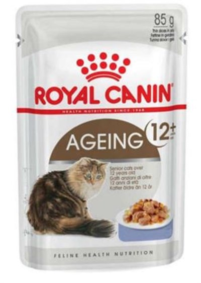 ROYAL CANİN GRAVY AGEİNG +12 KEDİ POUCH KONSERVE MAMASI 85 GR