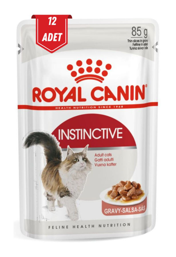 ROYAL CANIN GRAVY INSTINCTIVE YAŞ KEDİ MAMASI 85 GR9003579038936