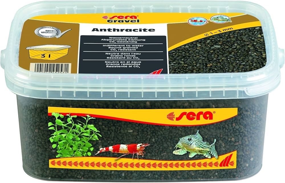 SERA AKVARYUM KUMU ANTRASİT 1-3 MM 3 LİTRE4001942452571