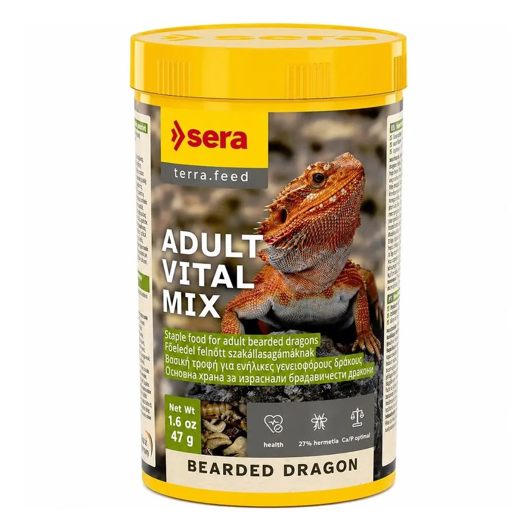 SERA BEARDED DRAGON ADULT VİTAL MİX 250ML4001942561358
