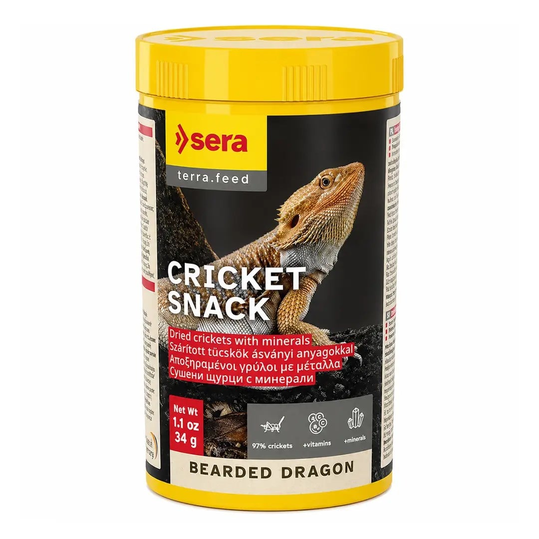 SERA BEARDED DRAGON CRİCKET SNACK 250ML4001942561471