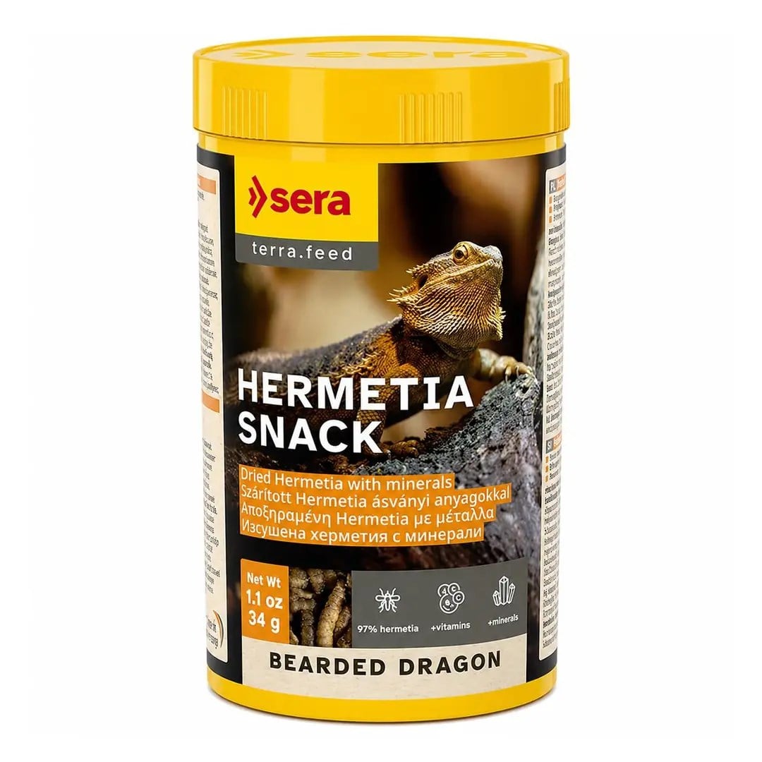 SERA BEARDED DRAGON HERMETİA SNACK 250ML4001942561433